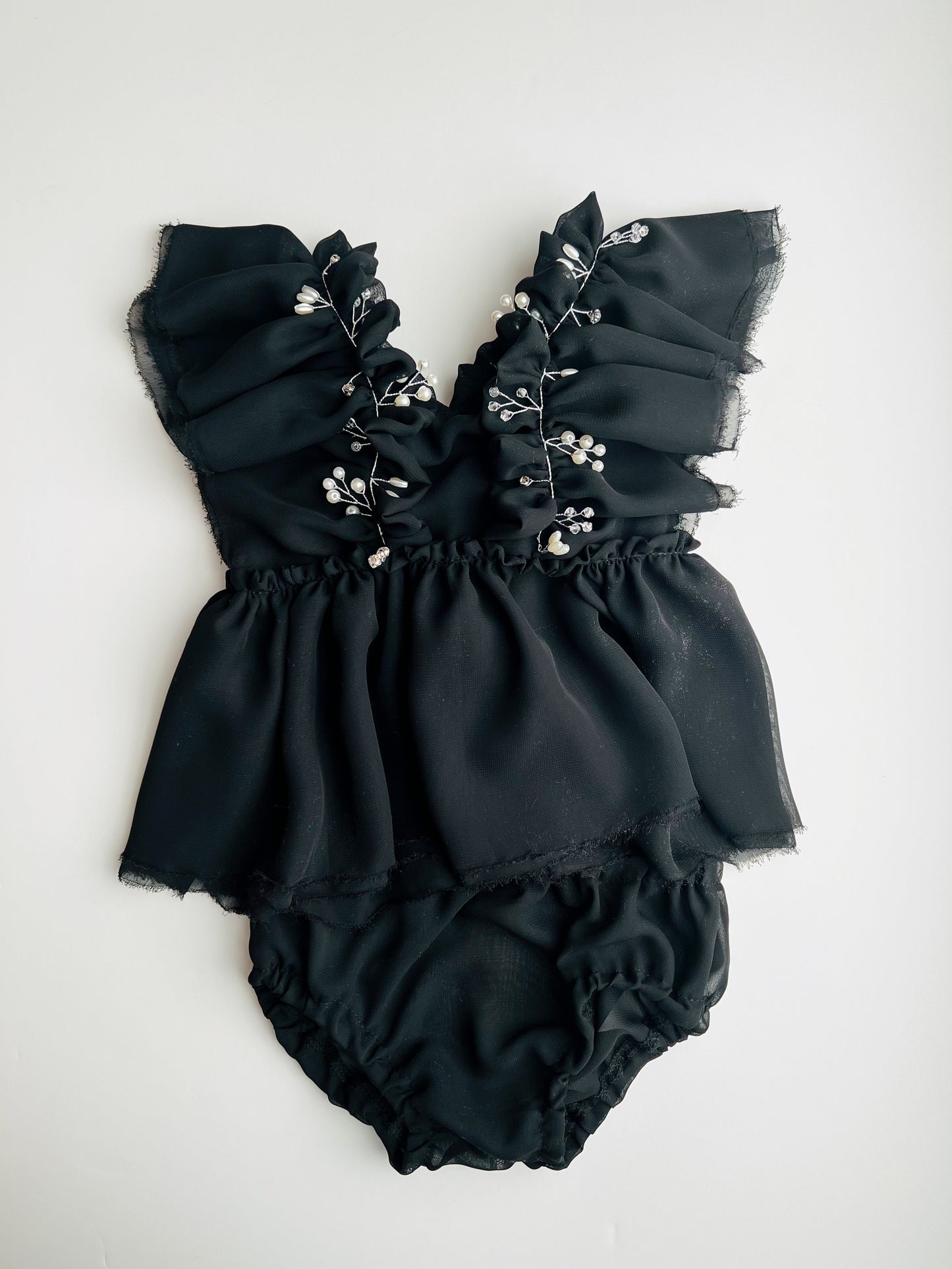 Stella ~ Black Dress Set