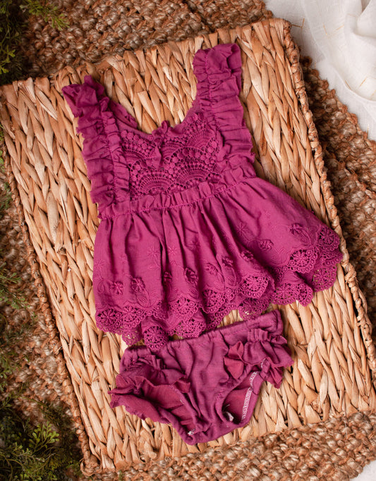 Raspberry Dress Set