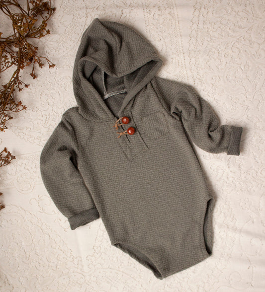Tommy Hooded Romper